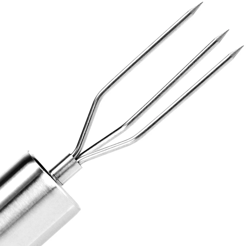 4 Stk Pellkartoffel-Gabel mit 3 Zinken, aus rostfreiem Edelstahl 430 - Bild 4 von 4