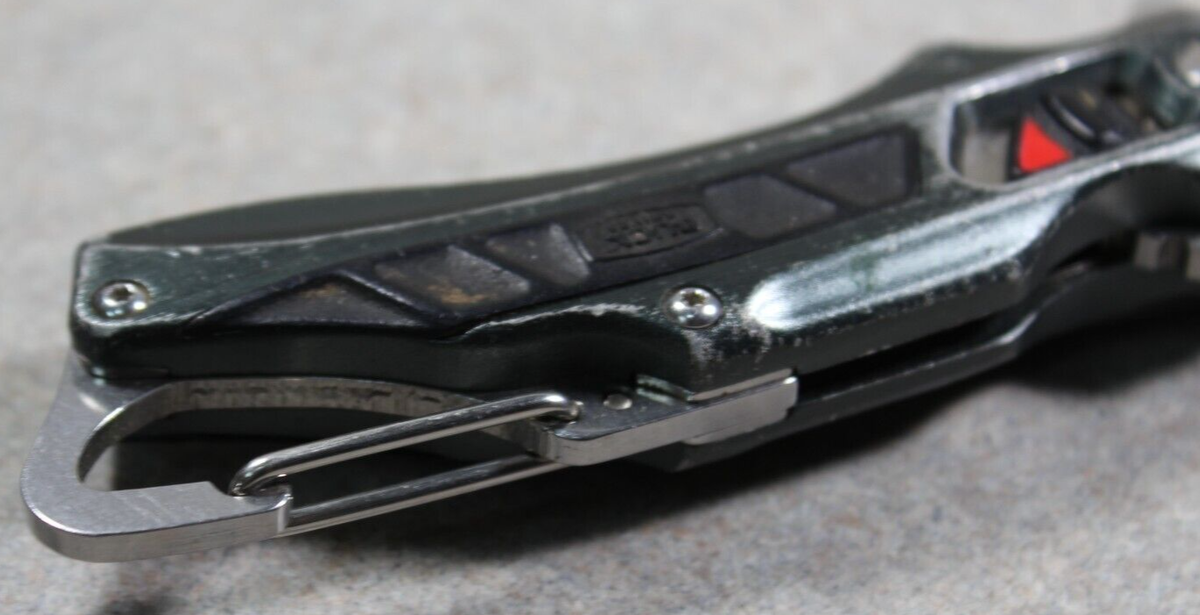 Flashpoint［カセット］ Buck Knives 770 Flashpoint Knife Carabiner Clip - Buck