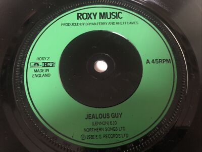 Roxy Music - Jealous Guy 7'' Vinyl Single Record