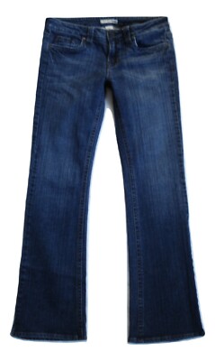 Refuge Womens Slim Boot Cut Leg Jeans Size 9 Junior Low Rise Waist Stretch Denim