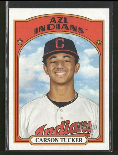 2021 Topps Heritage Minor League #3 Carson Tucker | eBay
