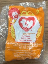 Ty McDonald's Happy Meal Toy Teenie Beanie Babies 2 Bongo 1998 New Vintage