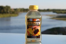 Raw Honey Pure Natural Nebraska Honey One 1lb Jar