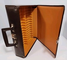 Vintage BMI Brown 30 Cassette Tape Case Storage Holder BMI Beaux Merzon Inc