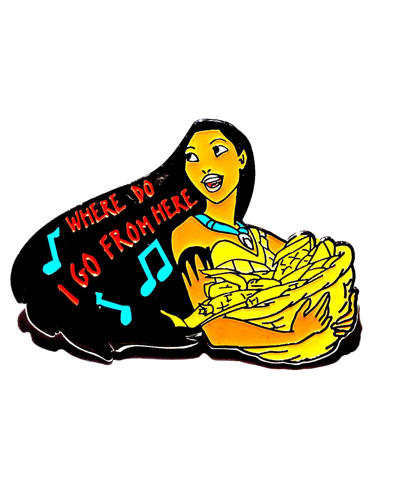 Pocahontas Where Do I Go From Here Pin # 78 Magical Musical Moments Pin # 17710