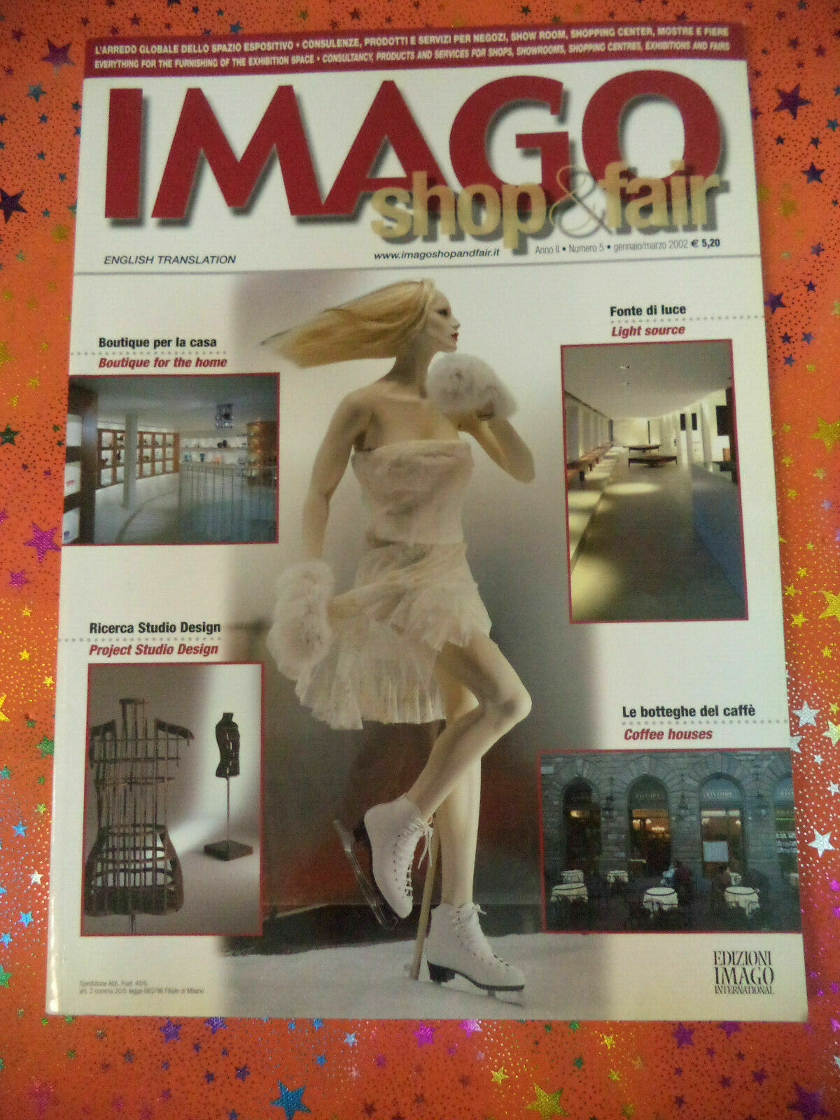 Book Libro Rivista Imago Shop Fair 5 02 Italiano Inglese Arredo Globale Lb3 Ebay