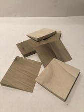 Lot Of 6 Wooden Axe Wedges, Double Bit Or Sin...