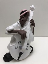 Bassgeiger  Contrabass Figur Antartidee/Made in Italy Dixieland  / Handmade