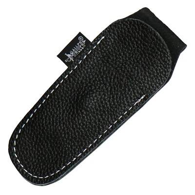 Haller Stecketui aus Leder für Taschenmesser Messeretui bis max. 11 cm schwarz