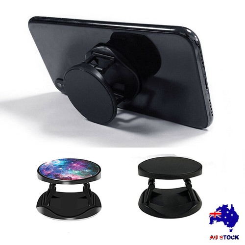 Foldable Phone Holder Finger Ring Stretch Bracket Desk Mount Stand Portable - Picture 4 of 14