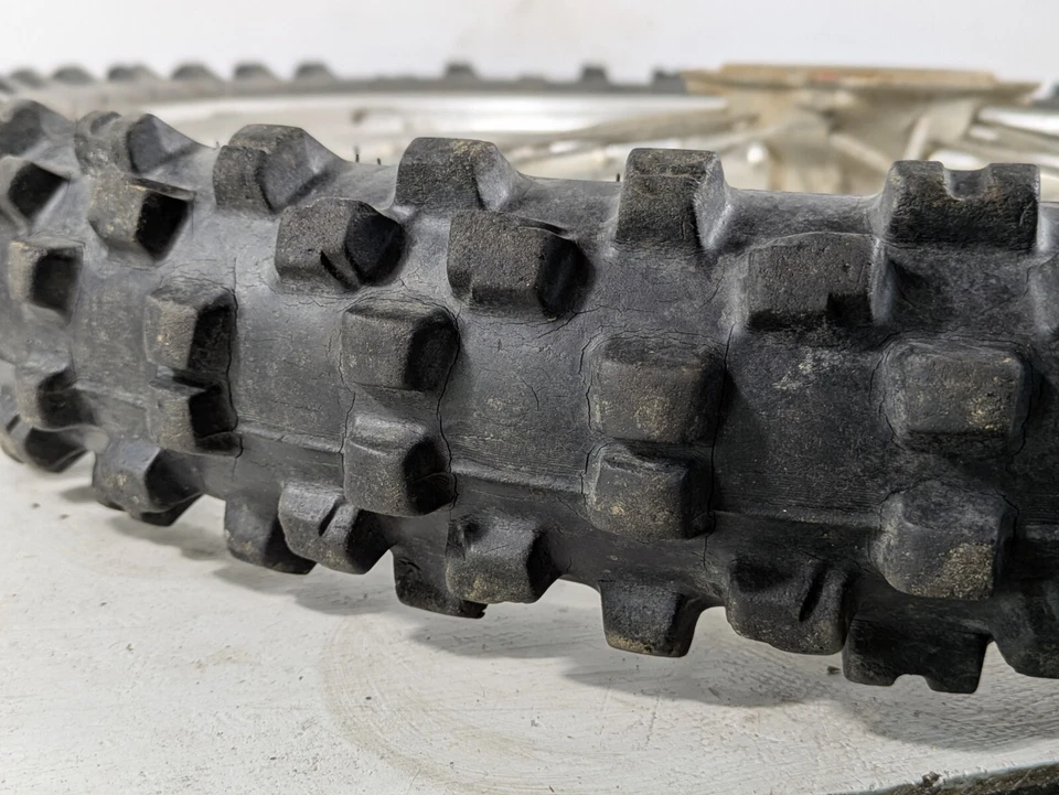 Llanta delantera Kawasaki KX125 KX 125 1990-1991 buje neumático Foto 2 de 4