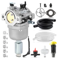 Carburetor for Nikki Poulan mower w.17.5 power built Briggs model # PO17542LT