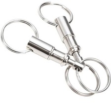 Quick Release Pull Apart Valet Keychain Accessory Detachable For Convenience  out