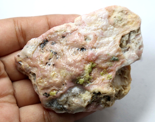 UNTREATED 306.60 Ct Natural Pink Opal SGTL Certified Earth Mind Raw Rough - Picture 3 of 6