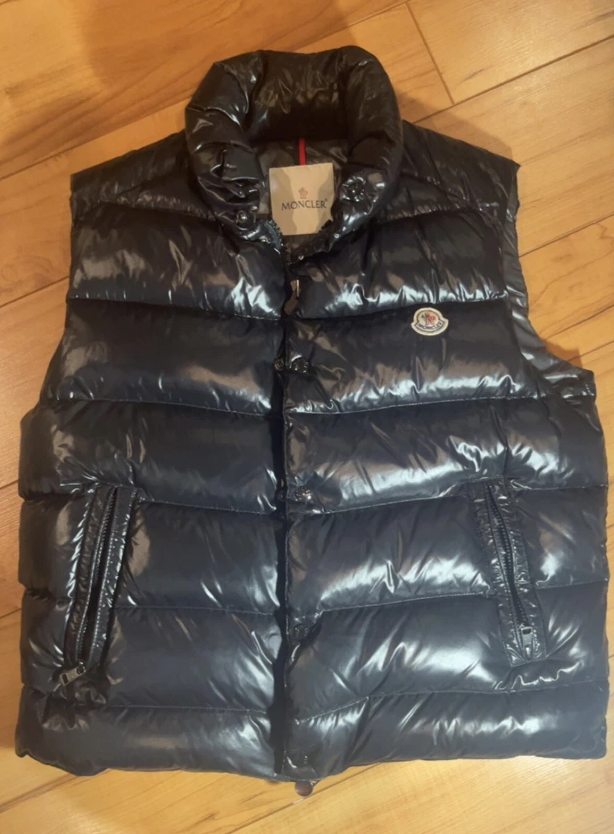 Moncler Tib Down Vest Size 4 Black eBay