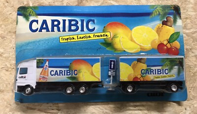 werbetrucks 1:87, Caribic, Albi, Sondermodell, Selten, Rarität, Miniatur, OVP