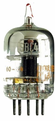 6BC4 Triode. Eine Radioröhre von RCA, USA. ID20773