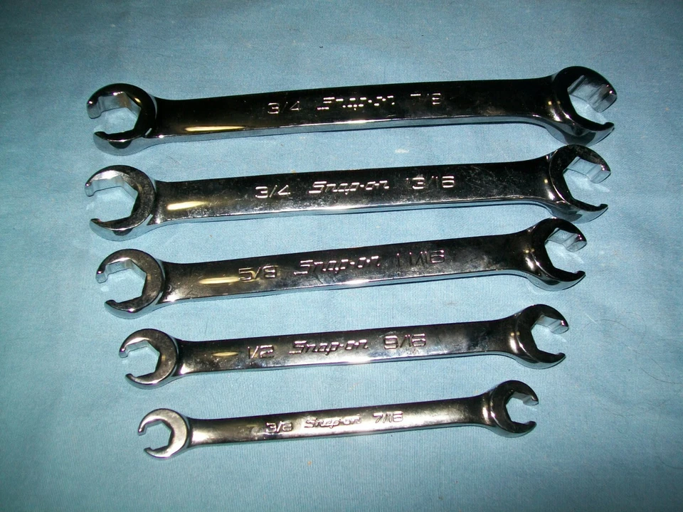 New Snap-on™ 3/8" to 7/8" 6-point flare nut tubing wrench RXFS1214B to RXFS2428B - Image 4 of 4