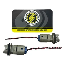 90-05 Mazda Miata OEM Side Marker Light Lamp Wire Harness Pigtail Connector Pair