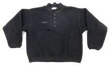 Rare Vintage COLUMBIA Sportswear Company 1/4 Button Pullover Fleece Jacket 90s L