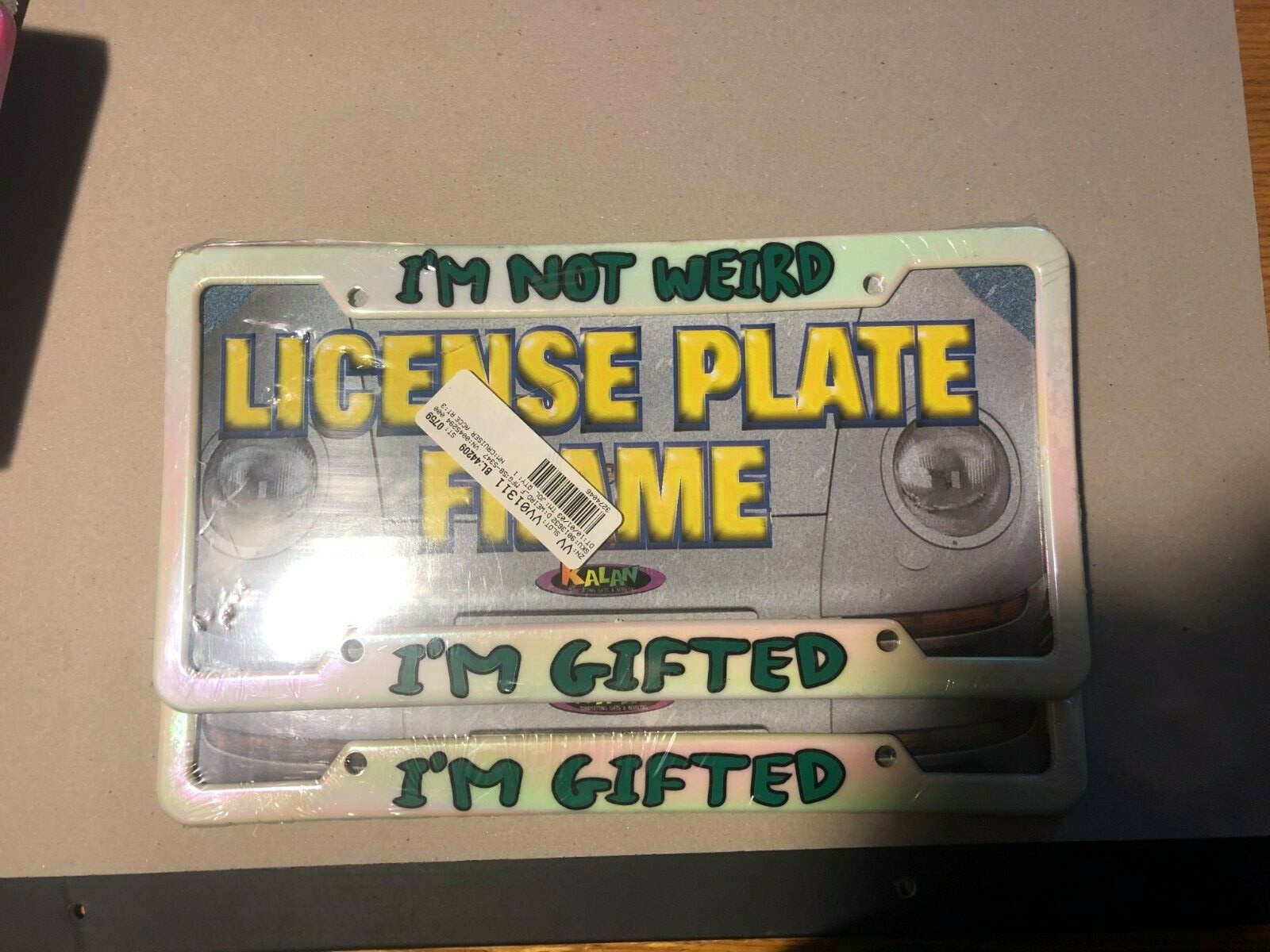 funny-license-plat-frame-i-m-not-weird-i-m-gifted-one-1-novelty