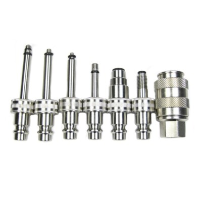 Vacuum bleed shock & fork tool adaptors connector Fox Ohlins RockShox CaneCreek 