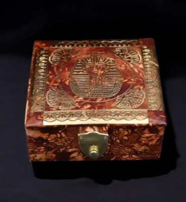 Egyptian Antique Pharaonic Unique Jewelry Box for The Pharaoh