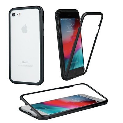Für SAMSUNG GALAXY NOTE 20 ULTRA  Metal Aluminium Glas Hülle Tasche Case SCHWARZ