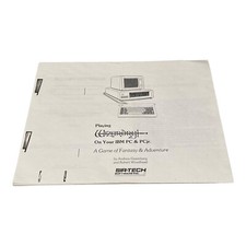 Sir-Tech Computer Game / Wizardry Xeroxed Booklet IBM PC 