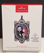 Hallmark Keepsake Ornament Nightmare Before Christmas Jack And Sally 2024 New