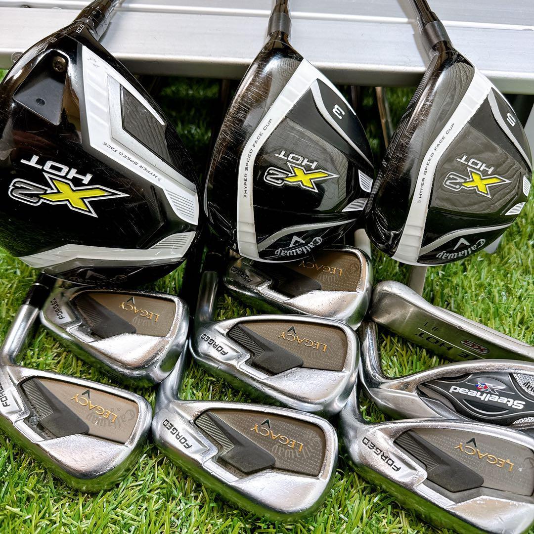 Callaway X2HOT Men's Golf Club Set 11 Clubs(pls read the description)