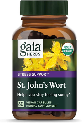 St. John'S Wort - Natural Stress Support Supplement - with St. John'S Wort - 60 