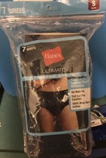 New Hanes Men  s Ultimate Men's Solid Color Comfort Briefs 7 Pair  Size S
