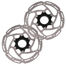 2x TEKTRO TR35 160mm Center Lock Bike Disc Rotor, Round Type, Stainless
