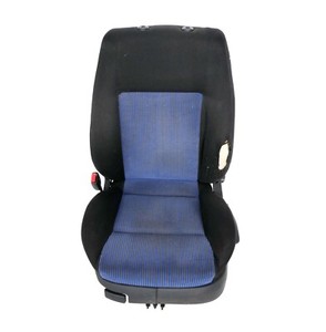 Golf 4 1J Bora Sitz vorne links Fahrersitz 4/5Türer Variant Kombi schwarz blau