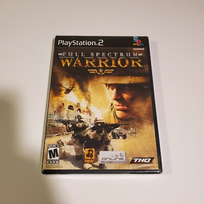 Full Spectrum Warrior (PlayStation 2 PS2, 2005)   SEALED   Brand New  