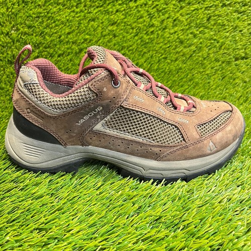 Vasque Breeze 2.0 Low GTX Damengröße 7 braun wasserdicht Wanderschuhe Sneaker