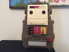 Vintage 2-XL MEGO CORP 1978 Talking Robot 8 Track Tape Player UNTESTED - No Cord