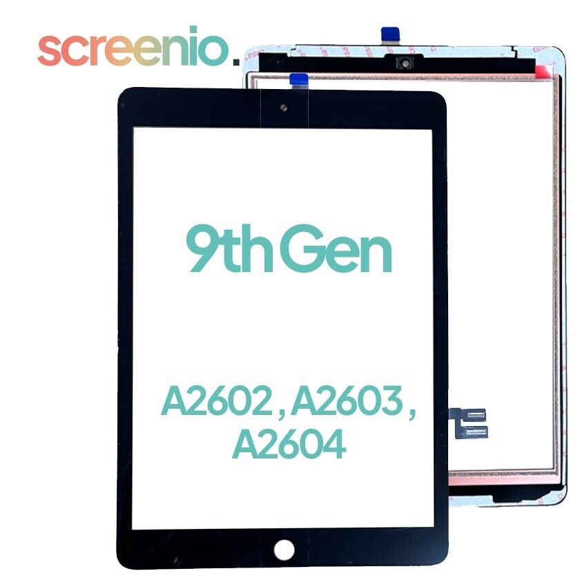For iPad 9th Gen 2021 10.2” Digitizer A2602 A2603 A2604 Touch Screen Replacement