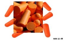50 Pairs Disposable Soft Polyurethane(PU) Foam Earplugs NRR 32 dB without Cord