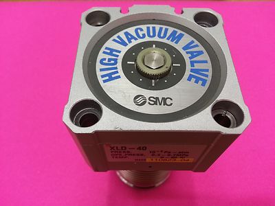 SMC XLD-40 HIGH VACUUM VALVE, USED