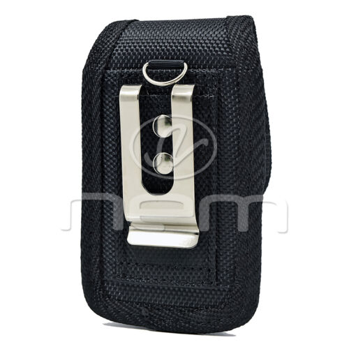 Vertical Heavy Duty Rugged Cover Belt Case Pouch For Pantech Breeze III 3 P2030 - Picture 2 of 4