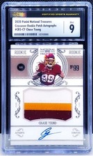Chase Young 2020 National Treasures Crossover RPA 3 Color RC Patch Auto CSG 9 🔥