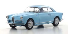 Kyosho - 1/18 Scale Alfa Romeo Giulietta Sprint Blue Model Diecast Car