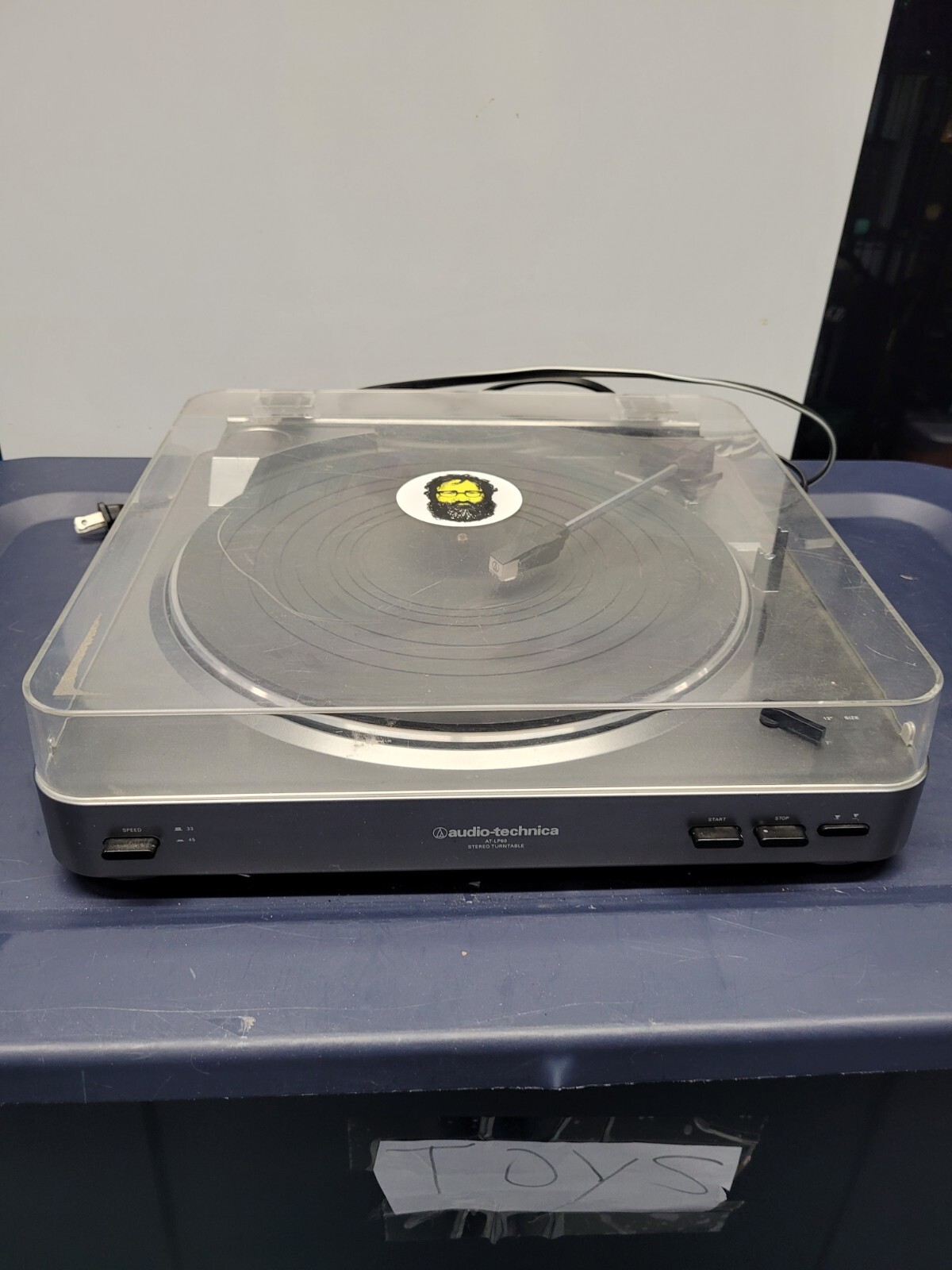 Audio Technica ATLP60 Stereo Turntable Record Player eBay