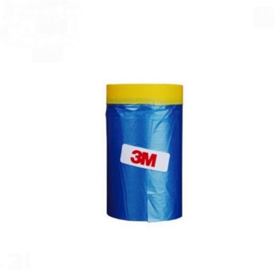 PRETYZOOM Automotive Tape & Masking Paper Roll - 45cm X 13m Kraft Paper For Painting, Decorating, Car Body Protection