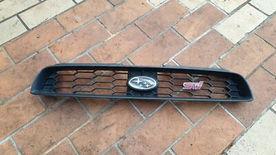 Org. Kühlergrill Grill Stoßstange TURBO radiator grill Subaru Impreza GDA 