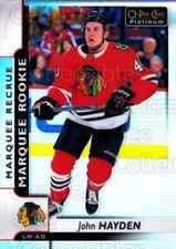 2017-18 O-Pee-Chee Platinum Rainbow #189 John Hayden