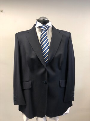 VITALE BARBERIS CANONICO SUPER 110ER BLAZER LUXUS 42 EXTRA KURZ NEU OHNE ETIKETT (0307)