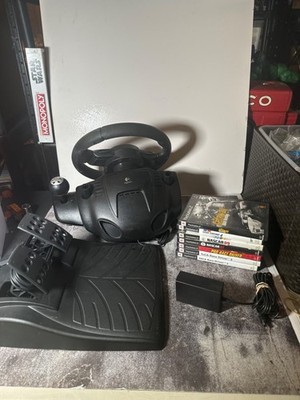 Logitech Driving Force GT E-X5C19 Steering Wheel with Pedals + Games